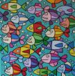 Stephan Ewich Fische Acryl auf Leinwand 50x50cm 130,-€.JPG